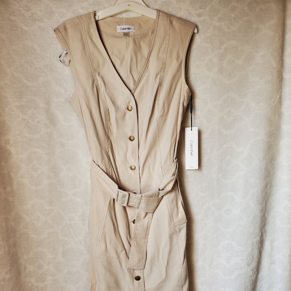 Calvin Klein dress 36 inches long